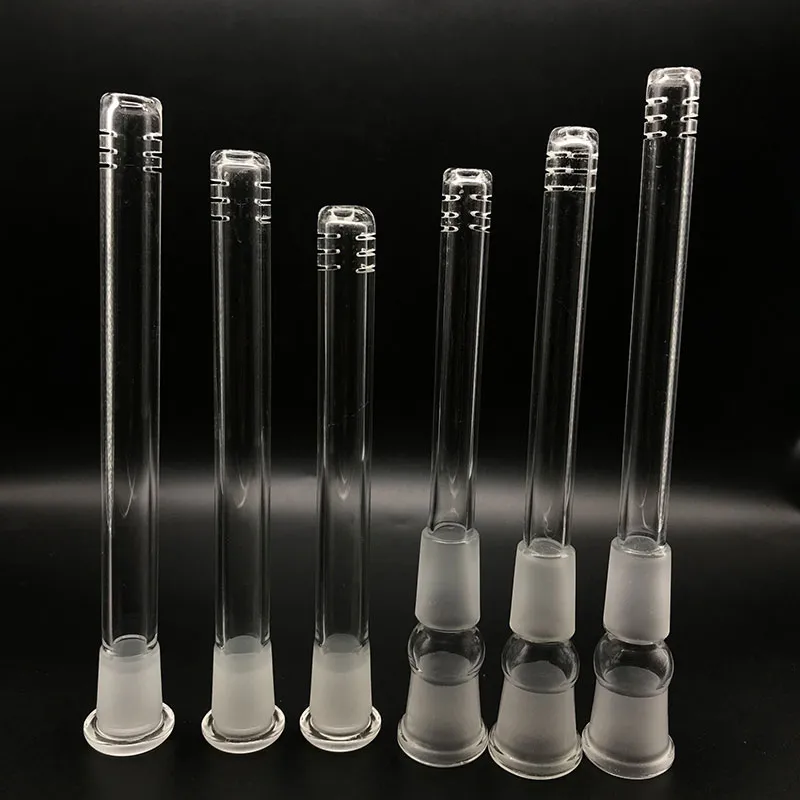 Waterpijp Accessoires Meerdere Maten Glazen Waterpijpen Downstem Waterleidingen Down Stem 18-14mm 14mm 18mm voor Pijp Dab Booreiland Beker Bong