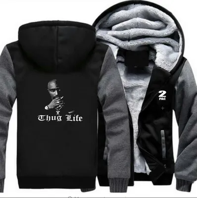 Thug life hoodie 2pac hotsell