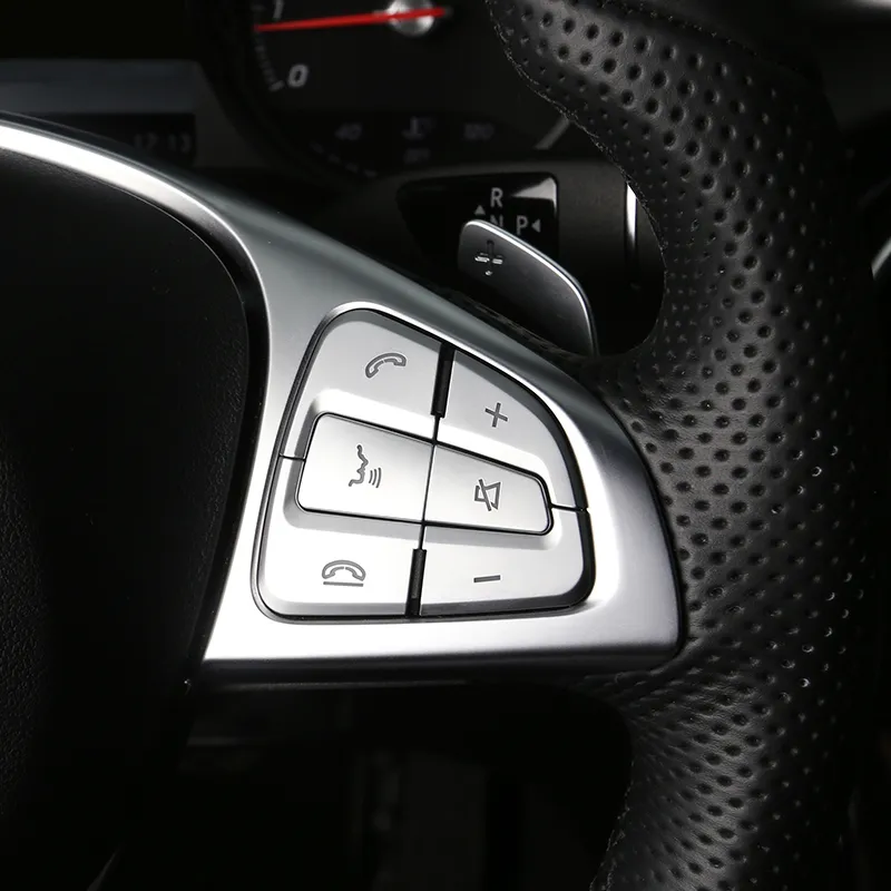 Adornos Laterales Del Centro De Control Del Automóvil, Pegatina Decorativa Para A W176 CLA C117 GLA X156