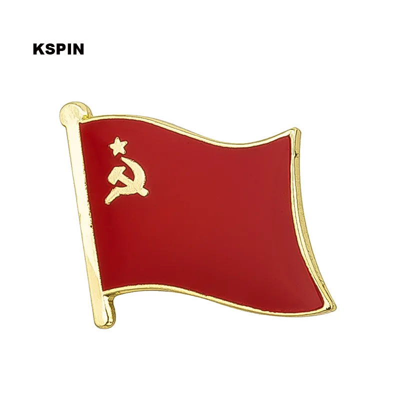 URSS Bandiera Spilla Bandiera Distintivo Spille Distintivi Spilla KS0145