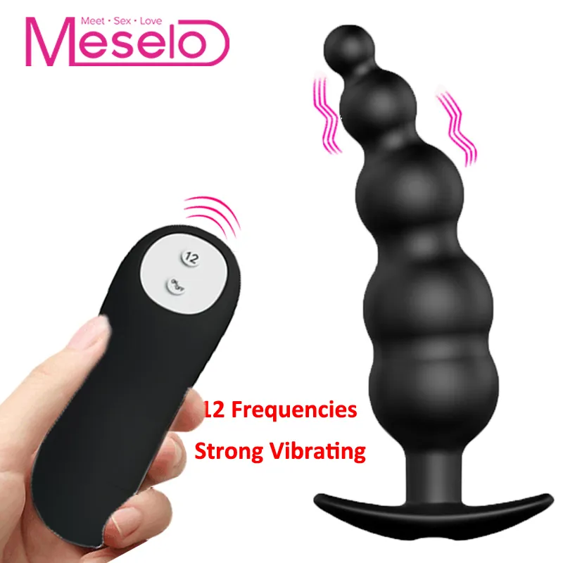 Meselo Wired Remote Control Silicone Anal Plug Vibrator with 12 Vibration  Modes for Men from Dhgate Vibrators - price 31.2