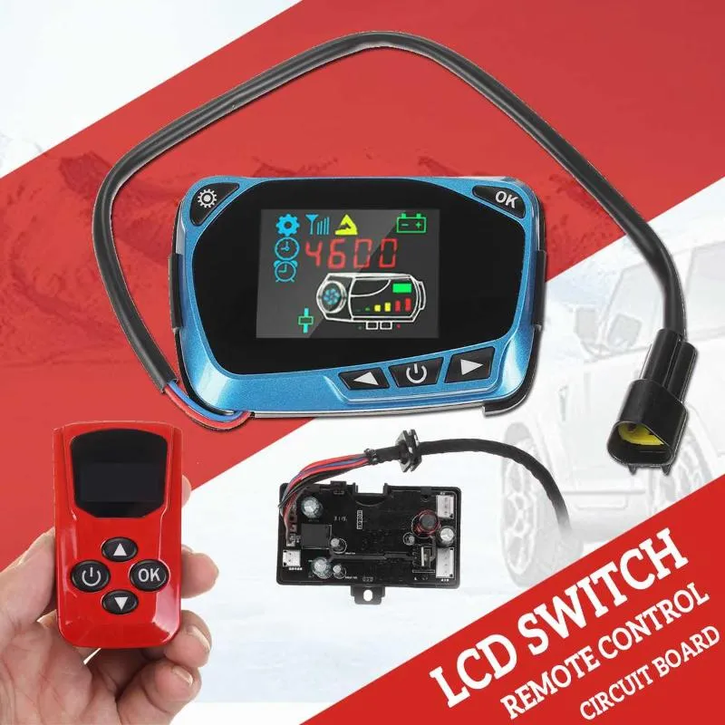 12V/24V Air Diesel Heater Parking LCD Monitor Switch and Car Remote Control  Kit