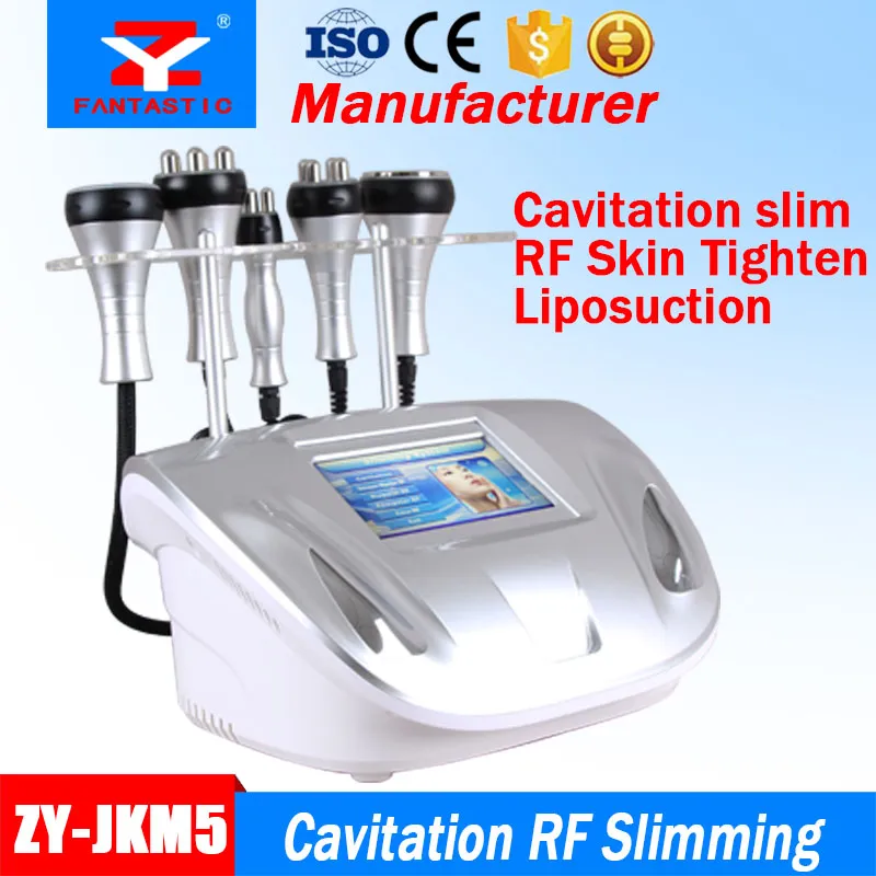 Forte Cavitation forme du corps RF levage de la peau Massage sous vide resserrement de la peau ultrasons combustion des graisses Machine mince perte de poids