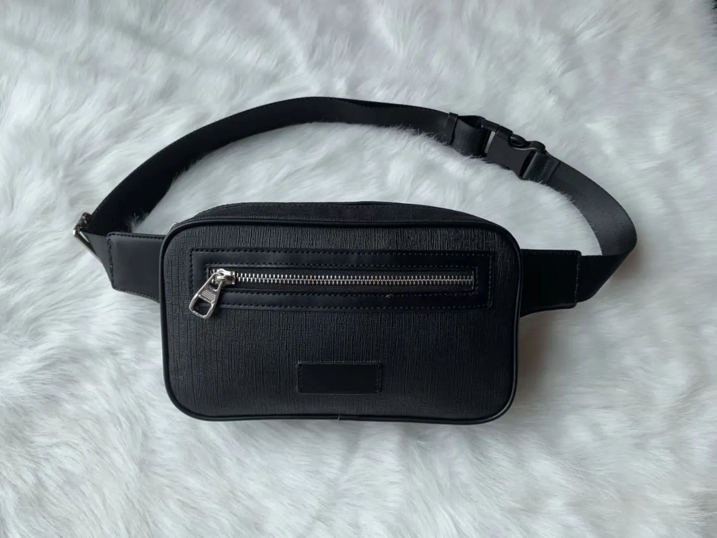 Mężczyźni Skórzane Torby Unisex Mężczyźni Kobiety Skórzane Sport Bieganer Fanny Pack Belly Waga Bum Torba Fitness Bieganie Pas Jogging Wouch Powrót Grid 989