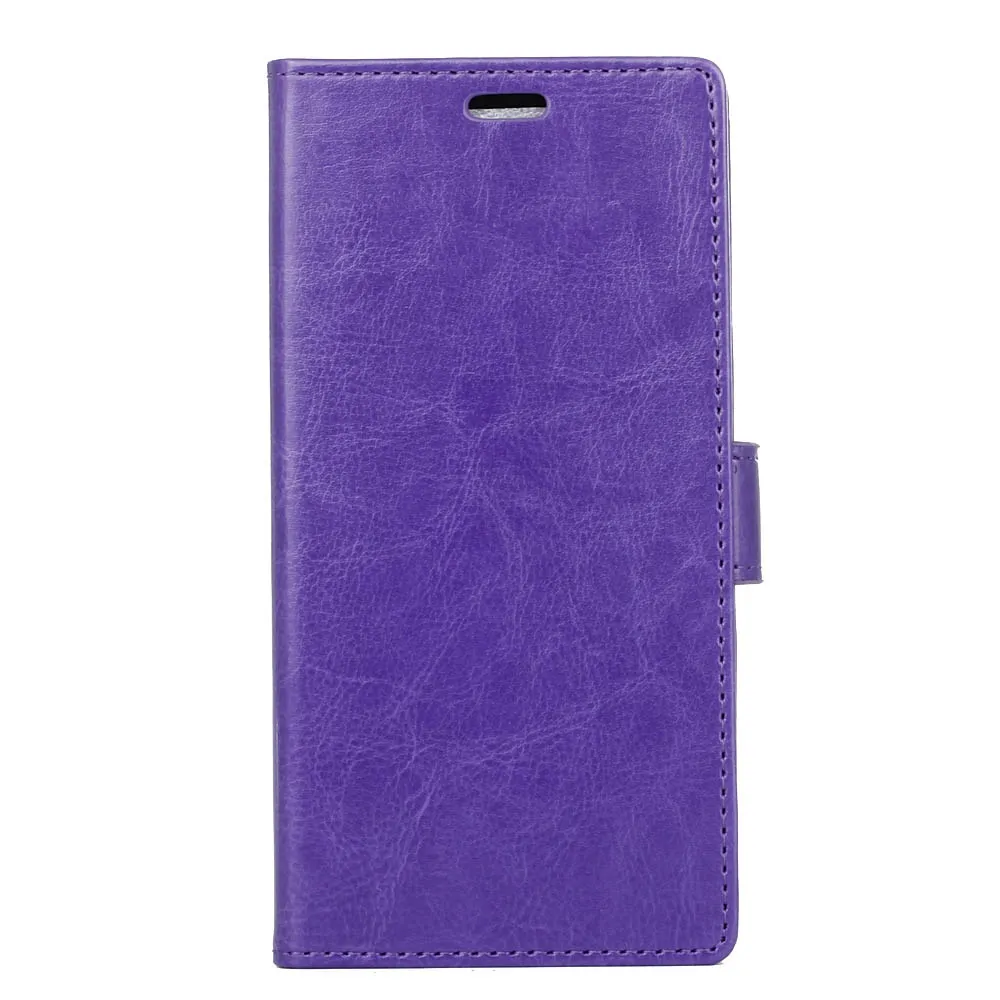 KaZiNe Crazy Horse Texture Leather Wallet Case for Alcatel PIXI4 4.0