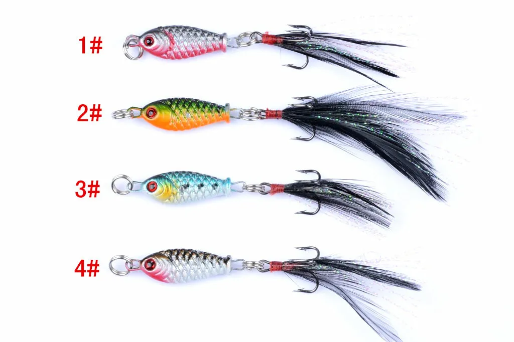 Rompin Feather Lead Fishing Lures 6g VIB Winter Wobblers With Hooks For  Artificial Fishing Tackle In All Water Jig Bait Pesca259q From Kiuuj,  $10.37