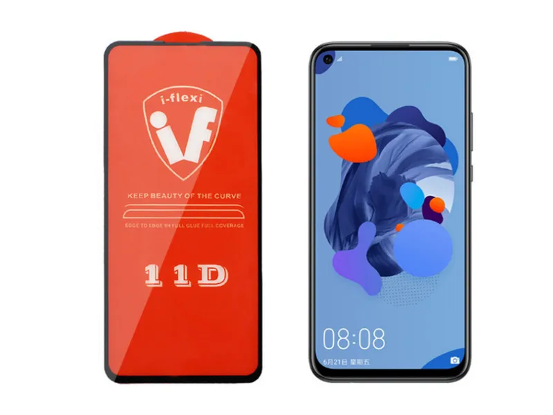 Film Protection Écran En Verre Trempé 3D Pour IPhone 6 à 12 - Dureté 9H Anti-Rayures