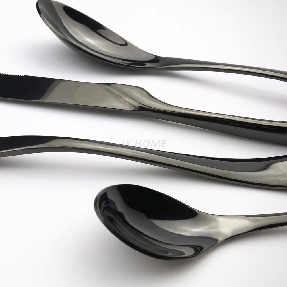 Black Flatware (10)