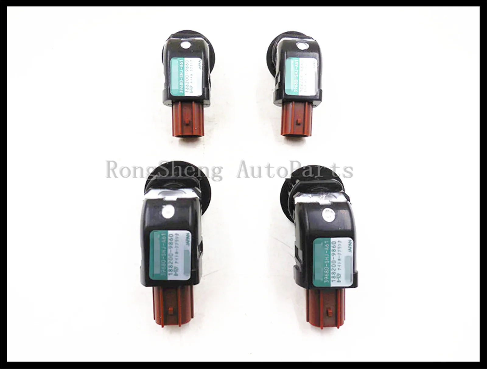 thumbnail image 2 of PDC Parking Sensors Front & Rear For VW Touareg (7L) & Phaeton (3D) – Black Ultrasonic Reverse Sensors By LST 2 of 4