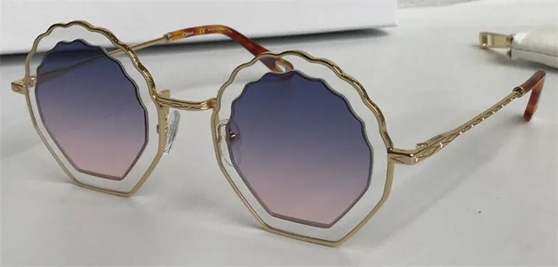 Gros-Nouvelle mode lunettes de soleil populaires monture irrégulière avec des jambes de lentille de conception spéciale portant le type préféré de femme de qualité supérieure 147