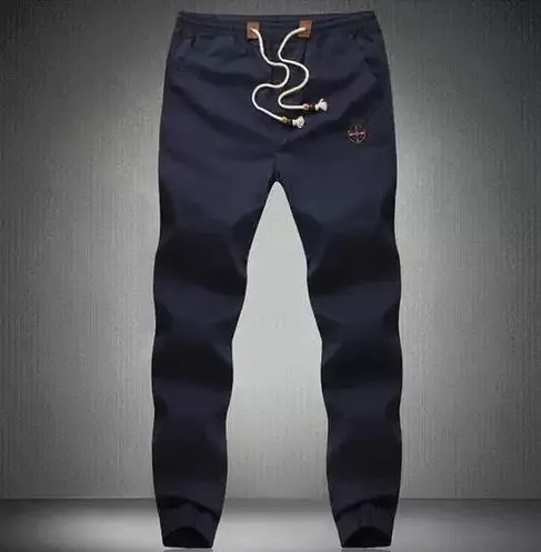 Nieuwe Mode Plus Size Trekkoord Mannen Broek Fit Katoen Jogger Broek Heren Broek Heren Harem Kaki Cargo 84