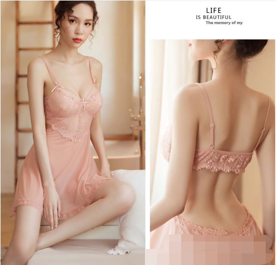 Vrouwen Sexy Lingerie Kant Babydoll Gaas Porno Seks Ondergoed Jurk Transparante Erotische Lingerie Sexy Kostuums Gstring Nachtkleding Jurk Van 7,78 € DHgate foto