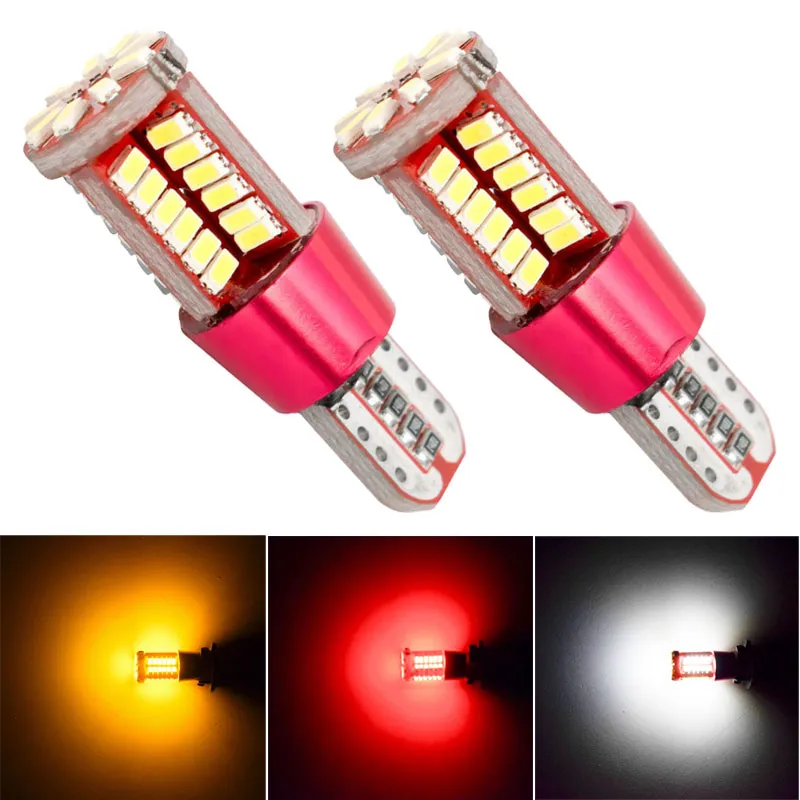 Car-styling T10 194 W5W Canbus LED Car Auto Reading Parking Light Bulb No Error License Plate Light Signal Side Lamp Vehicle Truck