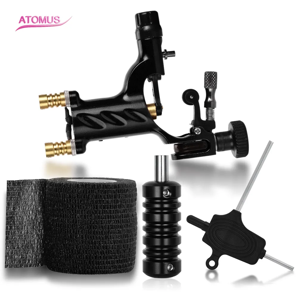 Professional Not Complete Tattoo Machine Gun Shader Liner Assorted Supply Set Beginner Tattoo Kits Free Shipping