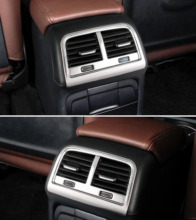 Auto Styling Heckklimagerät Zierrahmen Luftauslass Zieraufkleber  Abdeckungen Für Audi Q5 A4 B8 A5 Auto Zubehör Von 22,26 €