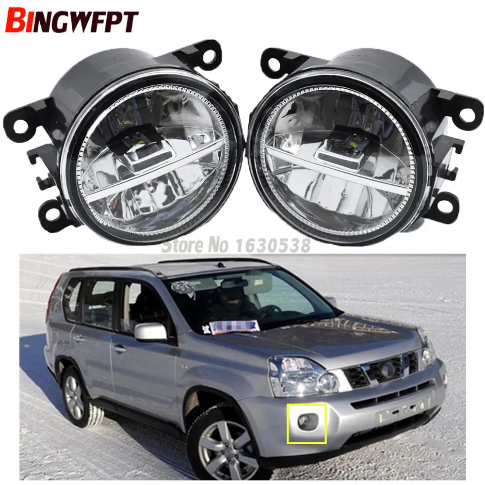 2X High Intensity LED Fog Lights For Nissan X Trail T31 Closed Off Road ...