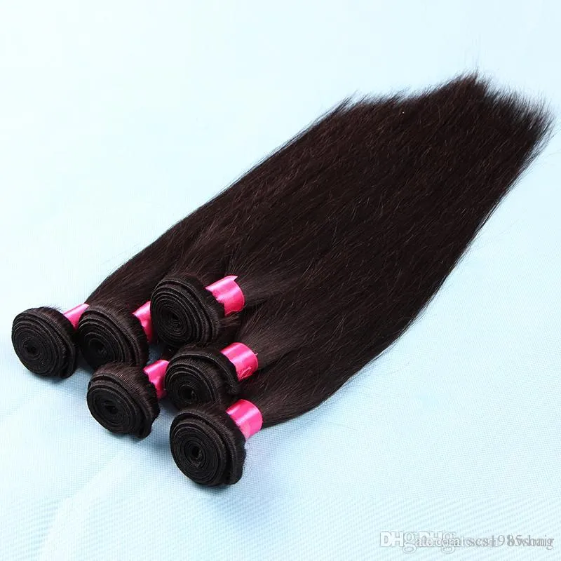 Double tirage sans petits cheveux courts 100 g/pièce 4 pcs/lot 100% extensions de cheveux humains vierge remy brésiliens