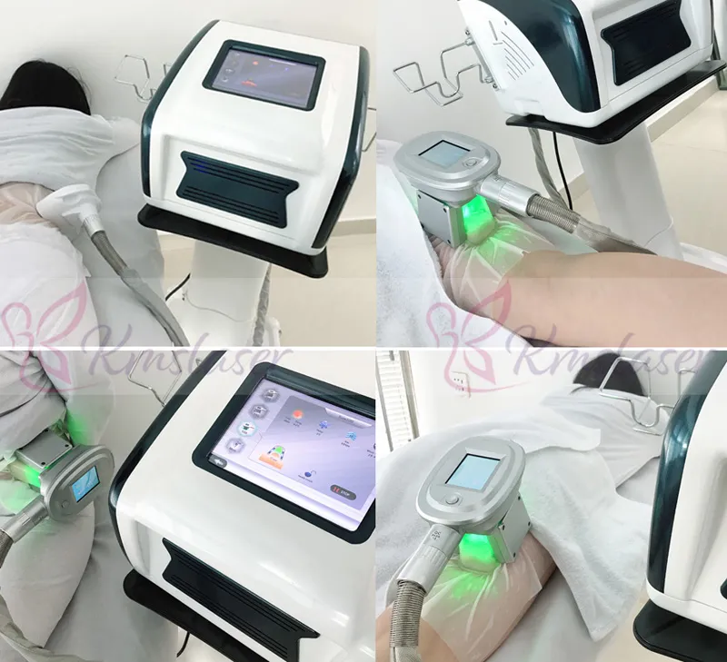 Accueil Salon Utiliser la machine de cryolipolyse à onde de choc de liposuccion sous vide à vendre / Cellulite portable réduire les machines de perte de poids