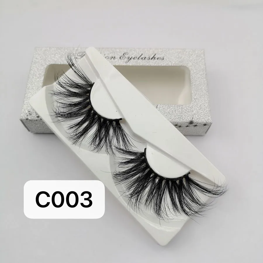 DHgate.com:30mm 3D Mink Lashes Crisscross Natural Full Fake