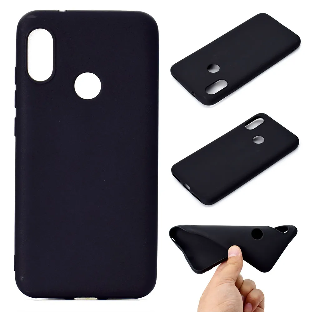 Custodia antiurto in TPU per Xiaomi Mi A2 Lite Cover in silicone color caramella