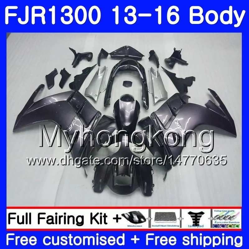 Kit For YAMAHA FJR1300 A FJR1300A FJR1300 13 16 247HM.5 FJR-1300A FJR 1300 13 14 15 16 FJR-1300 2013 2014 2015 2016 Factory color Fairing