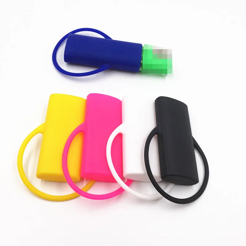 Étui en Silicone pour briquet, accessoires pour fumer, Clip sur la boîte à cigarettes, support sécurisé