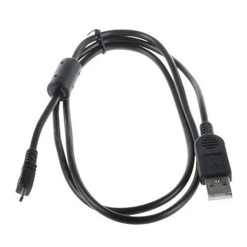 1.5m Wymiana Kabel USB UC-E6 dla Nikon Coolpix S4000 S4200 S5100 S70 S80 S800C S8000 D3200 D5000 L20 L22 L100 Cyfrowy aparat cyfrowy US03 500 sztuk