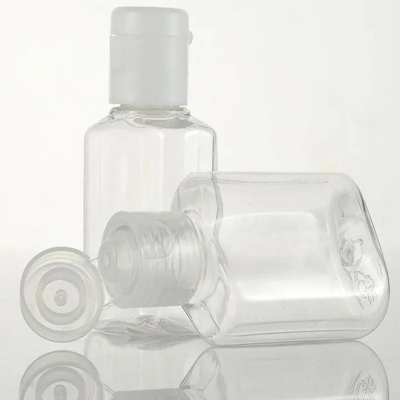 20ML زجاجة بلاستيكية الوجه فراشة زجاجة غطاء زجاجة السائل، 20CC غسول التجميل PET زجاجات حاوية مع غطاء