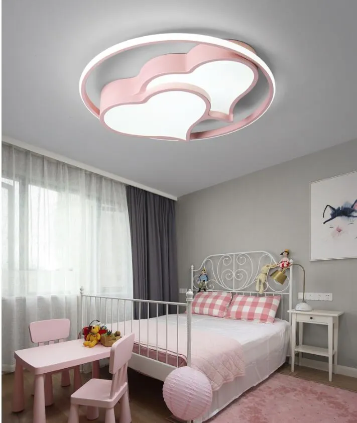 Luz de techo moderna para habitación de niños, luz de estrella para  habitación de niños, luces lindas para dormitorio de niñas, niños y bebés -  AliExpress