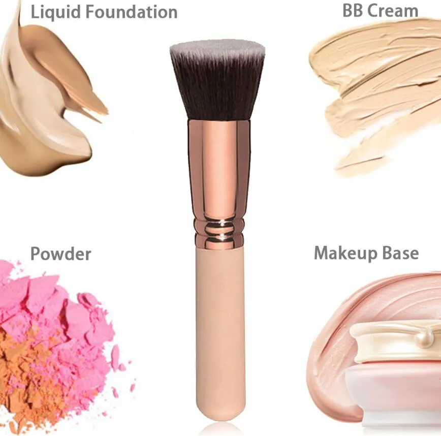 2020 Brand New Single Multi-Functional Makeup Brush för flytande foundation BB Cream Pulver Blush Makeup Base