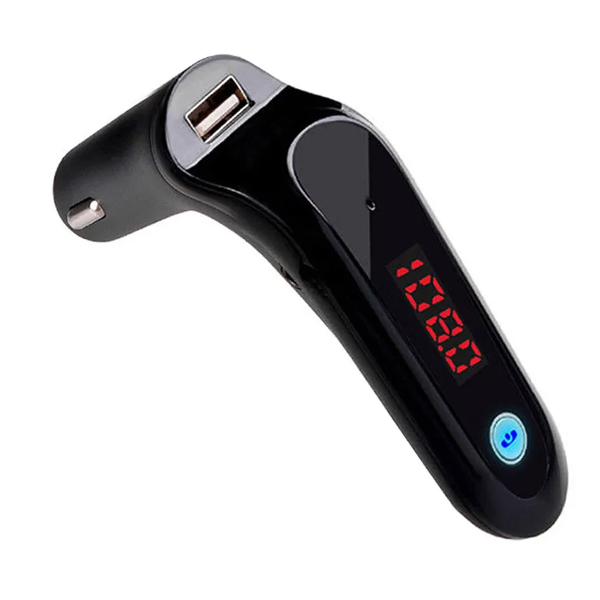 S7 G7 Car Handsfree Audio Adapter Wireless Bluetooth FM Transmitter AUX Modulator Music MP3 Player TF USB Disk LCD Cars Accessories