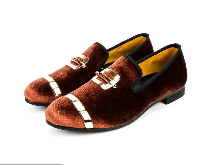 New Spring Men Gold Handmade Lasual Shoes Mens Sneakers ألوان أحذية قابلة للتنفس المشي الذكور Flats Party Laiders Y228
