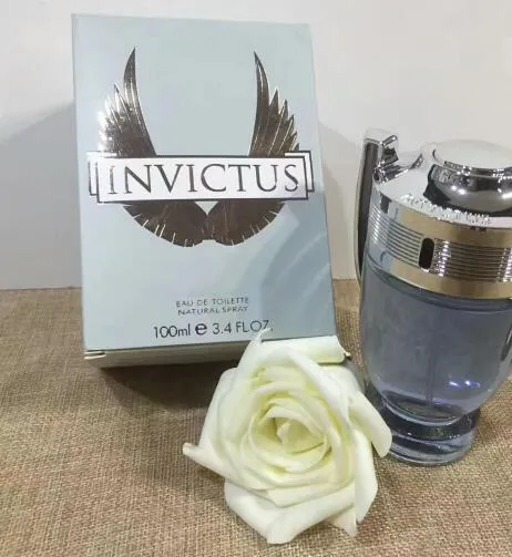 Rabanne INVICTUS EDT Spray 100ml 34oz Men039s Eau de Toilette 100ml Parfum frais et durable 7183858