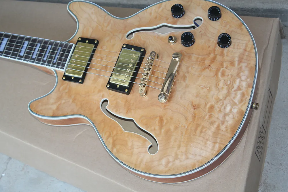 S101 hollow body electric guitar cheap