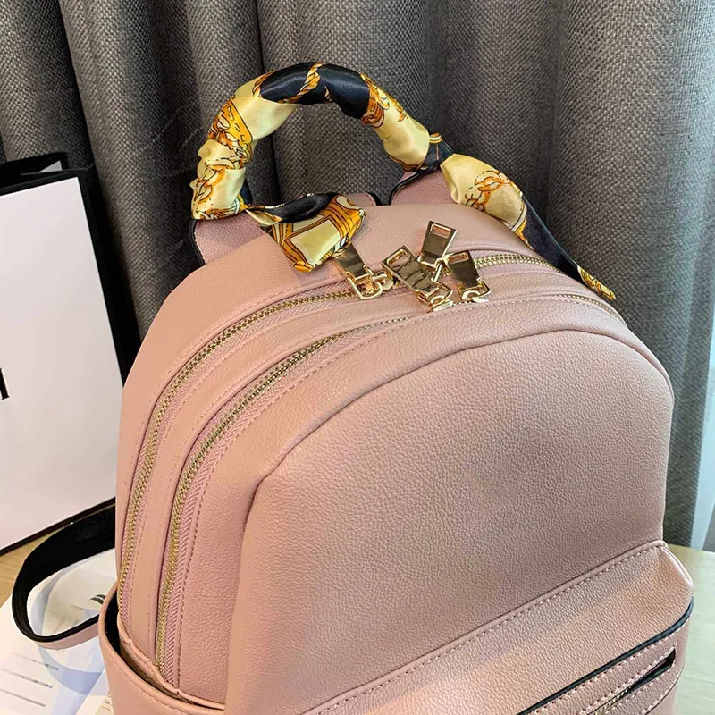 New  Candy Colorful BACKPACK BAG Backpack Bags Real Leather Women Handbag Shoulder Messenger Bag Travel Bag