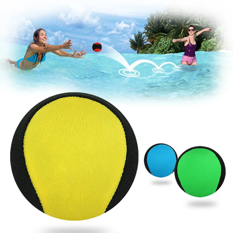 5.6CM Outdoor Toys Water Bouncing Ball Pool Play Beach Ball Skips On Water Game Sports Toy For Swimming Pool Kids Children Adult