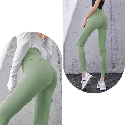 Mulheres Designer Yoga Pants Hip Leggings Fitness Sweatpants Frente E Verso  Mola Twerk Nude De Alta Cintura Trackpants Hot Sale De $87,38