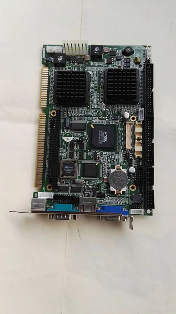 Originele IPC Board PCA-6773 REVA1 ISA Slot Industriële moederbord Half-Size CPU Kaart PICMG1 0 Bus SBC Met CPU RAM LAN3221