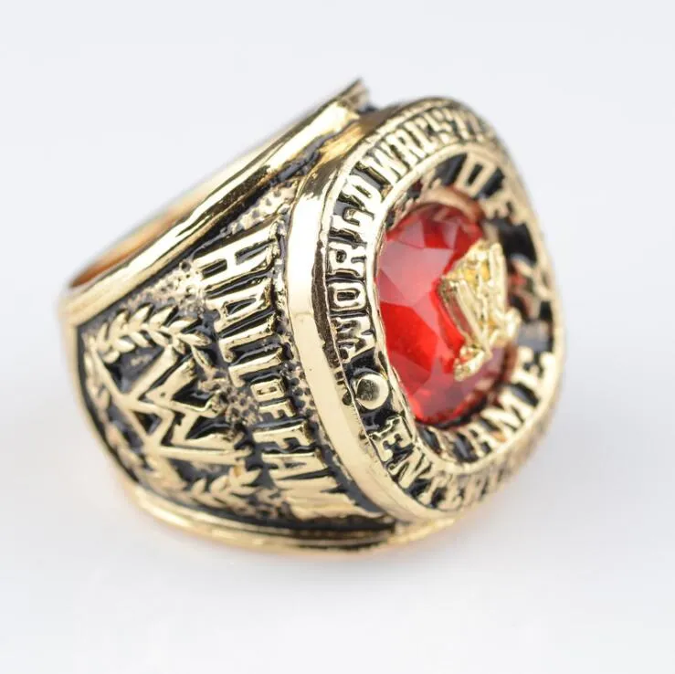 2008 brottningsbälte Hall of Fame Championship Ring Fan Gift högkvalitativ grossist Drop Shipping