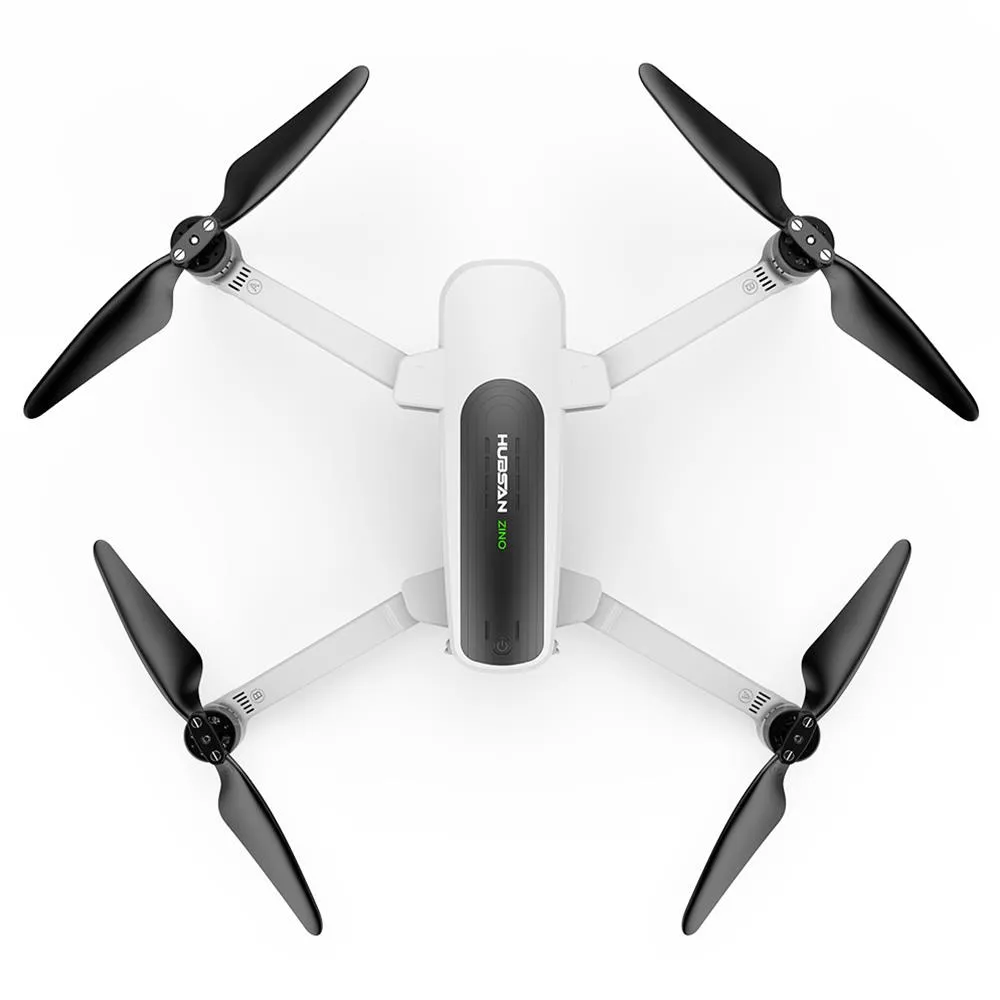 Hubsan H117S Zino 4K GPS 5G WiFi FPV RCドローン3軸ジンバルホワイト - ポータブルバージョン