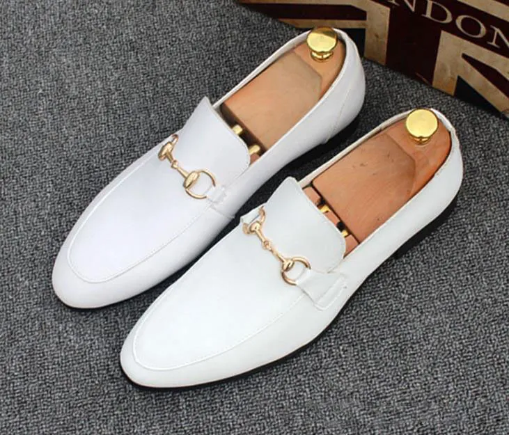 Mens Leather Casual Driving Oxfords Loafers Moccasins Italian Shoes ...