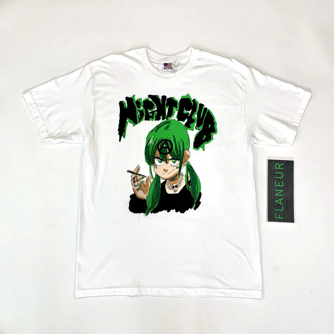 paar t-shirt zomerherenontwerper t shirts nachtclub x Jun Inagawa modemerk losse katoen met lange mouwen casual crew nek s-xl