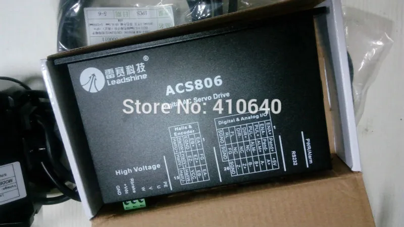 Halotshine ACS806 bezszczotkowy dysk z napięciem wejściowym 20 do 80 VDC i prądem 18a