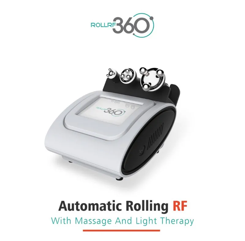 RollRF360 Radio Częstotliwość Maszyna RF Sprzęt do dokręcania skóry Dopuszczanie LED Praca z 3 uchwytów