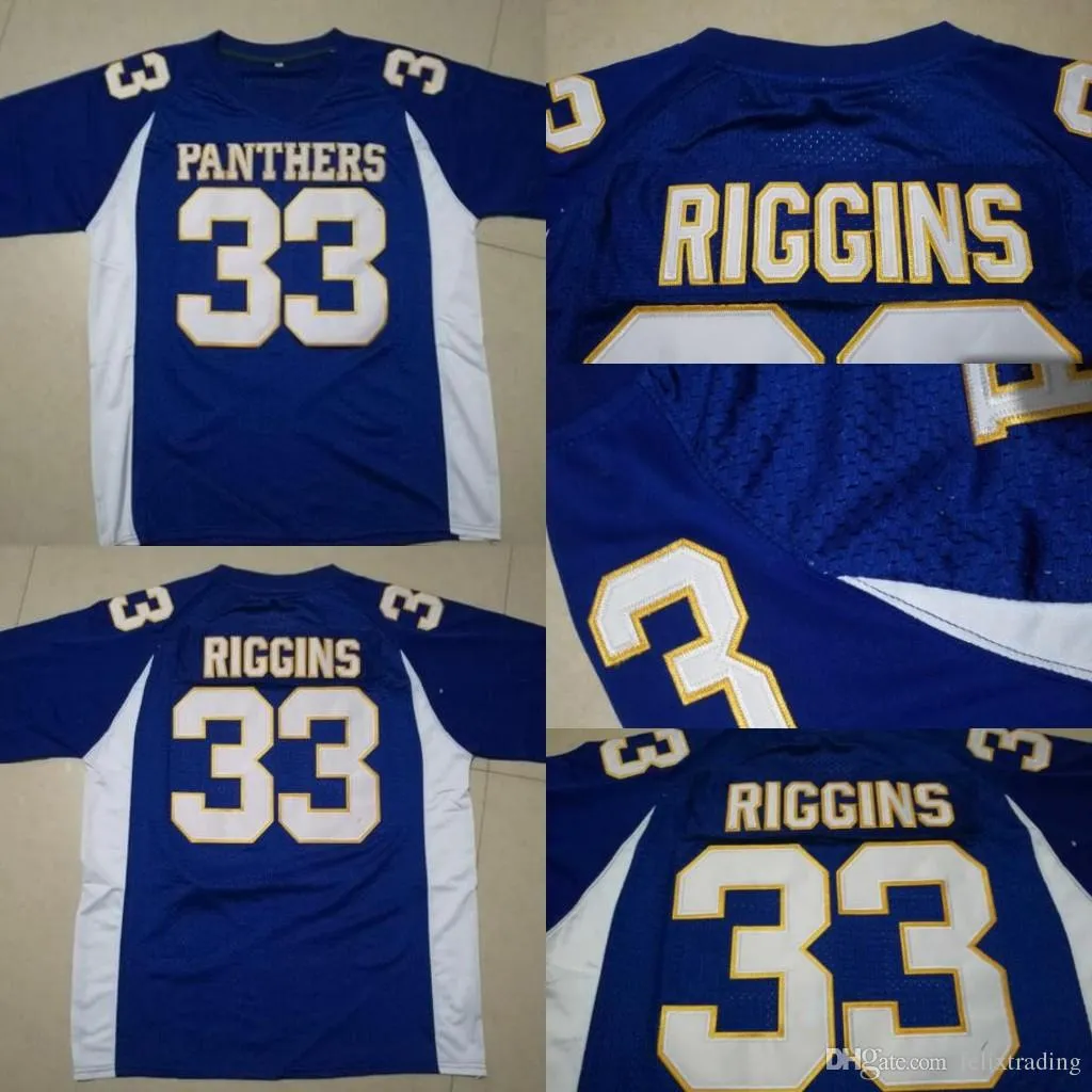 Movie Jerseys Friday Nachtverlichting Tim Riggins 33 Dillon High School Football Jersey Stitched Jersey Mannen Gratis verzending