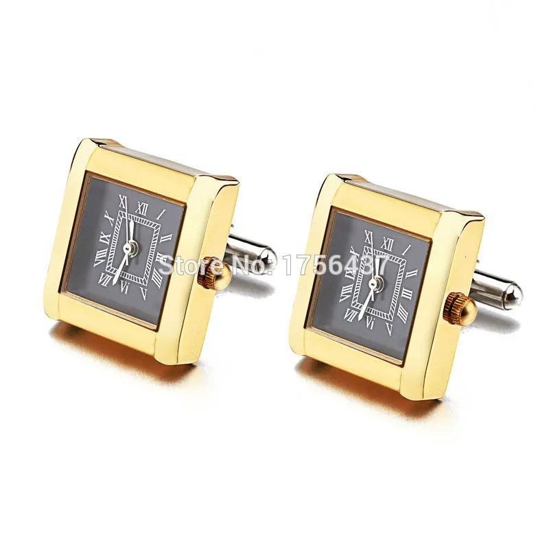 Square Watch Cufflinks (8)