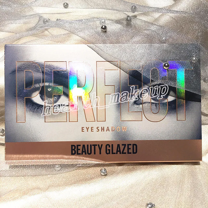 Beauty Glazed eyeshadow Perfect mix eye shadow palette highly pigmented makeup New nude Shimmer Matte eyeshadow DHL 