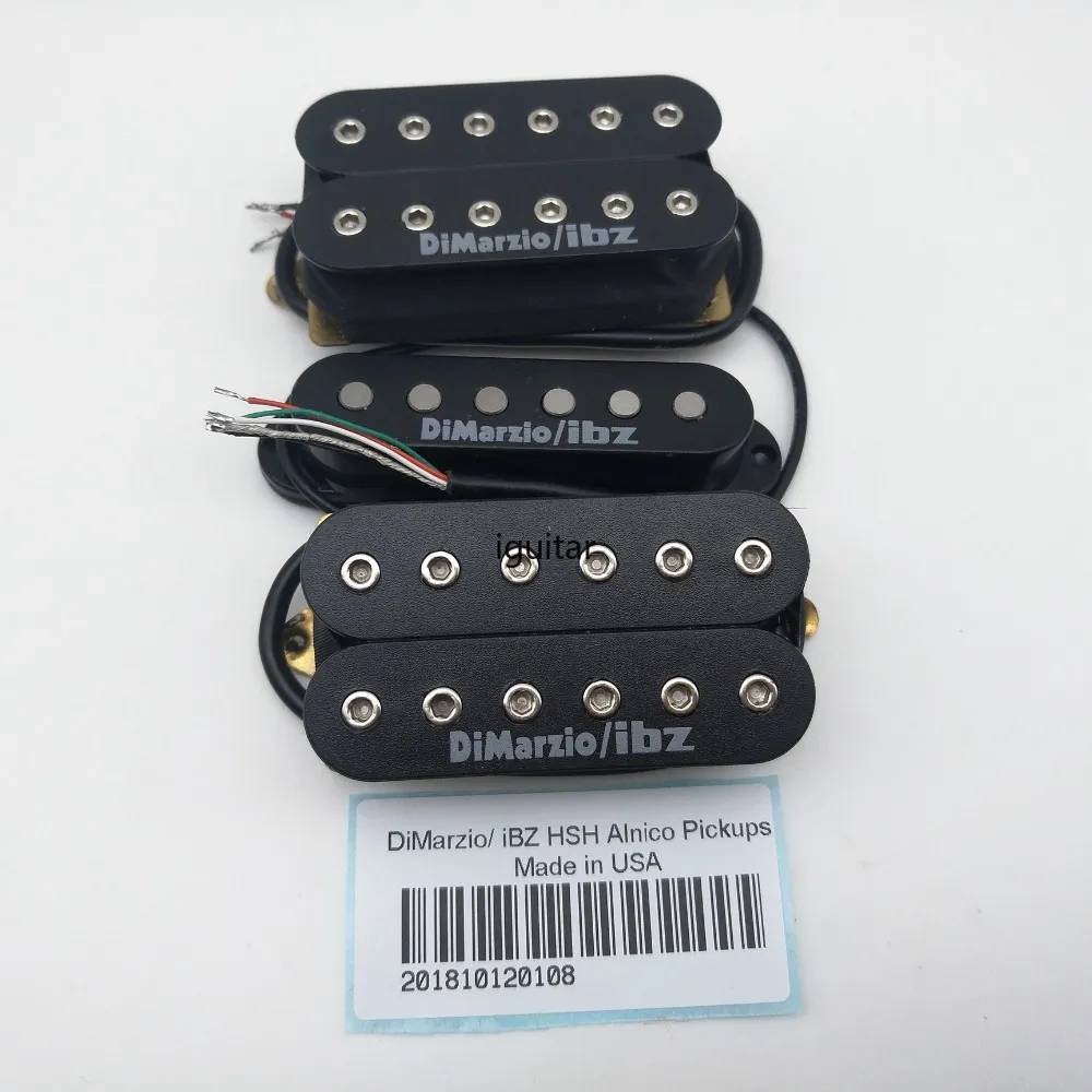 Captura de rara Preto AINiCo guitarra Pickups guitarra elétrica N / M / B 1 Set