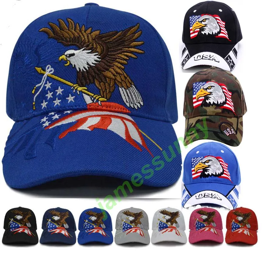 USA Flag Snapback Patriotic Baseball Caps 9 Styles For Men And Women