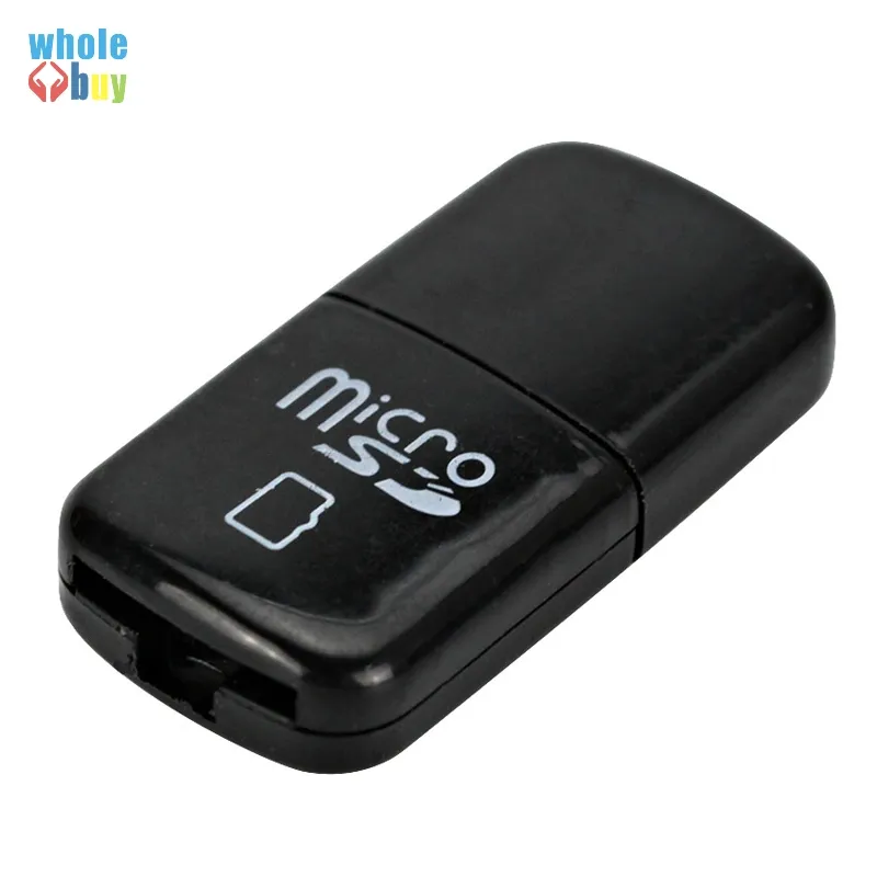 Hochwertiger Mini-USB 2.0-Kartenleser für Micro SD-Karte TF-Kartenadapter Plug and Play Bunte Wählen Sie aus für Tablet PC 300pcs / lot